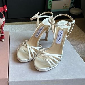 Jimmy Choo White Sandals brand new